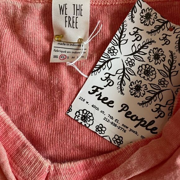FREE PEOPLE Girl Talk Ruffle Top XS - Picture 5 of 6